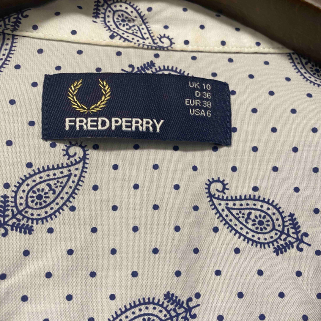 FRED PERRY(フレッドペリー)のfred perry マリンワンピース　ドレス　フレッドペリー　ビーチ　リゾート レディースのワンピース(ひざ丈ワンピース)の商品写真