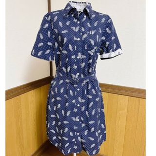 フレッドペリー(FRED PERRY)のfred perry マリンワンピース　ドレス　フレッドペリー　ビーチ　リゾート(ひざ丈ワンピース)