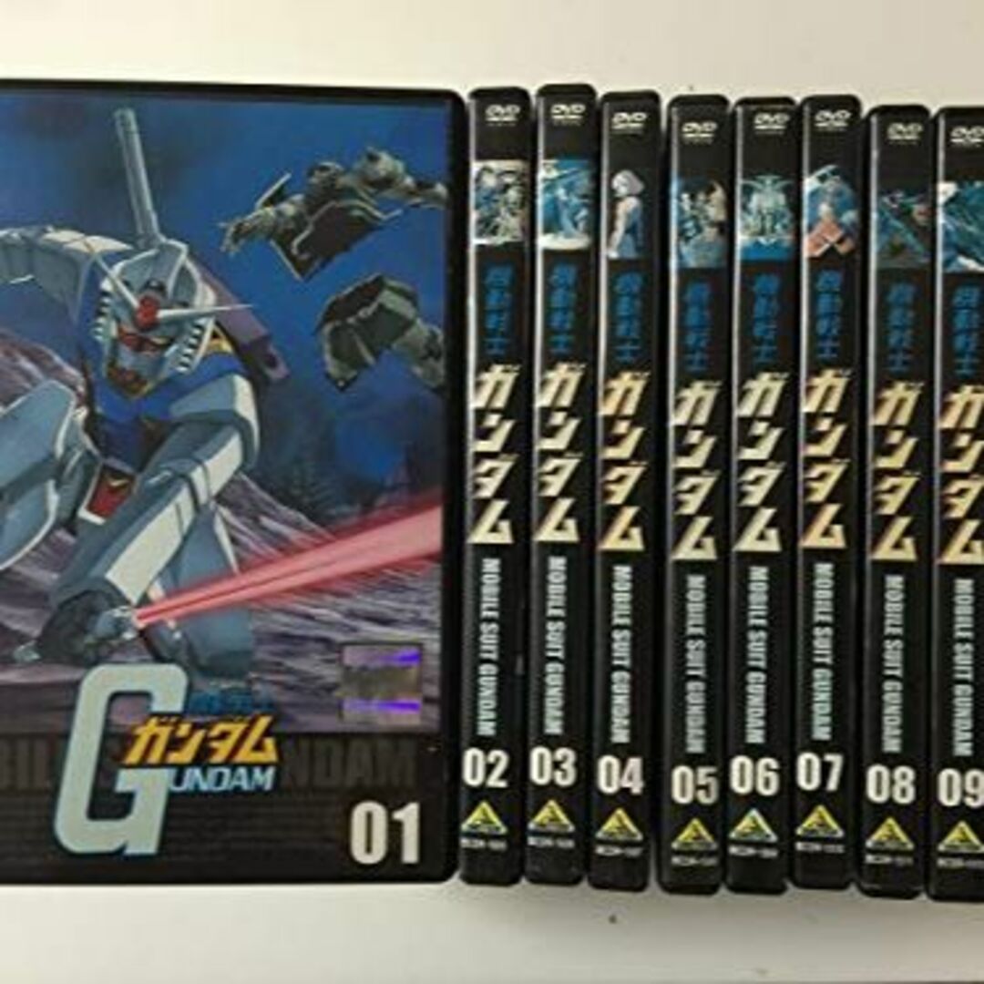 DVD/ブルーレイ機動戦士　ガンダム　全11巻セット　[レンタル落ち] [DVDセット]