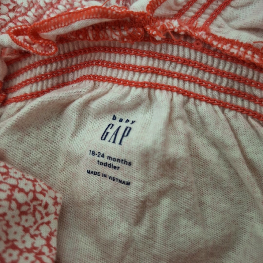 babyGAP(ベビーギャップ)のBABY GAP 90cm 可愛い夏服　つなぎ キッズ/ベビー/マタニティのキッズ服女の子用(90cm~)(その他)の商品写真