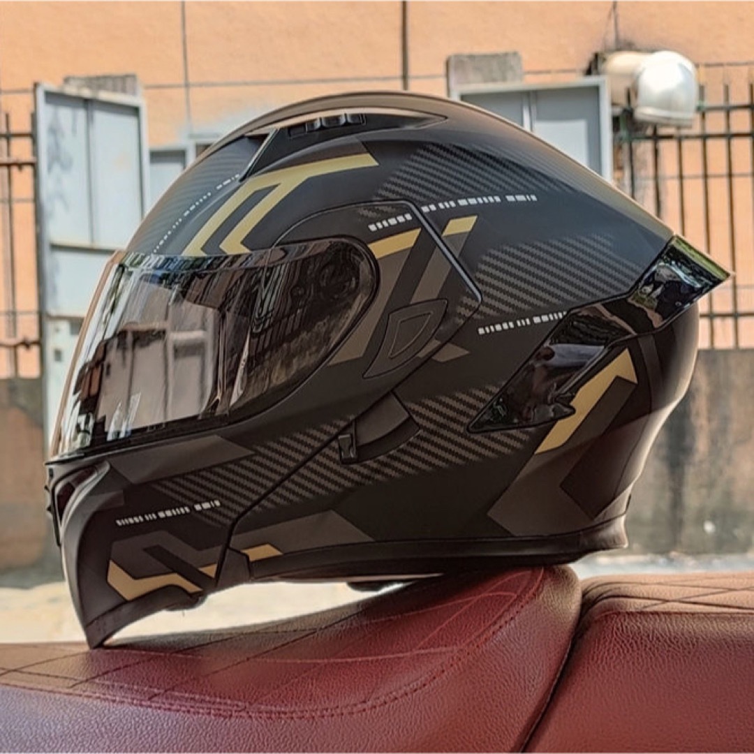 【新モデル】人気システムダブルレンズフルフェイスヘルメットバイクヘルメット
