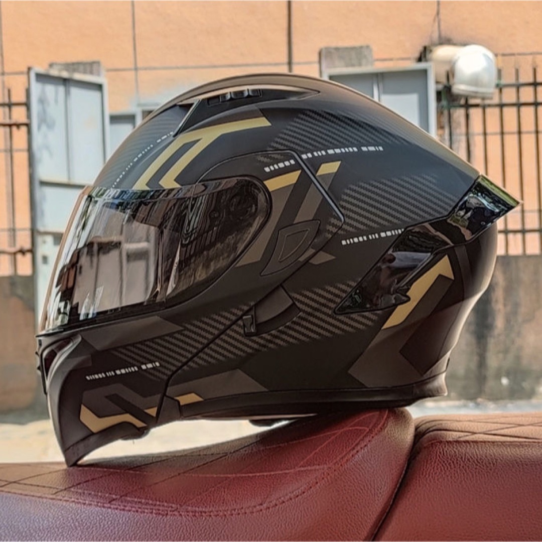 新モデル】人気システムダブルレンズフルフェイスヘルメットバイク
