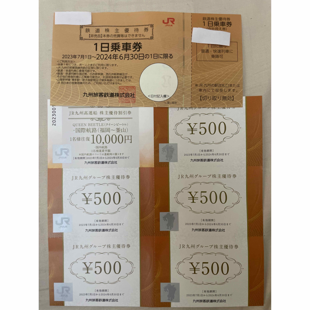 JR九州　優待 チケットの乗車券/交通券(鉄道乗車券)の商品写真