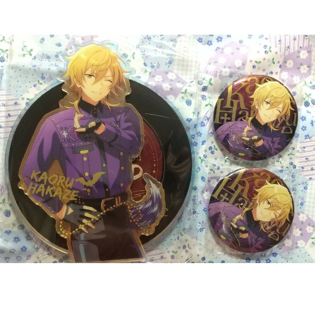 あんスタ 中国 6周年 群星 缶バッジ アクスタ 羽風薫 | フリマアプリ ラクマ