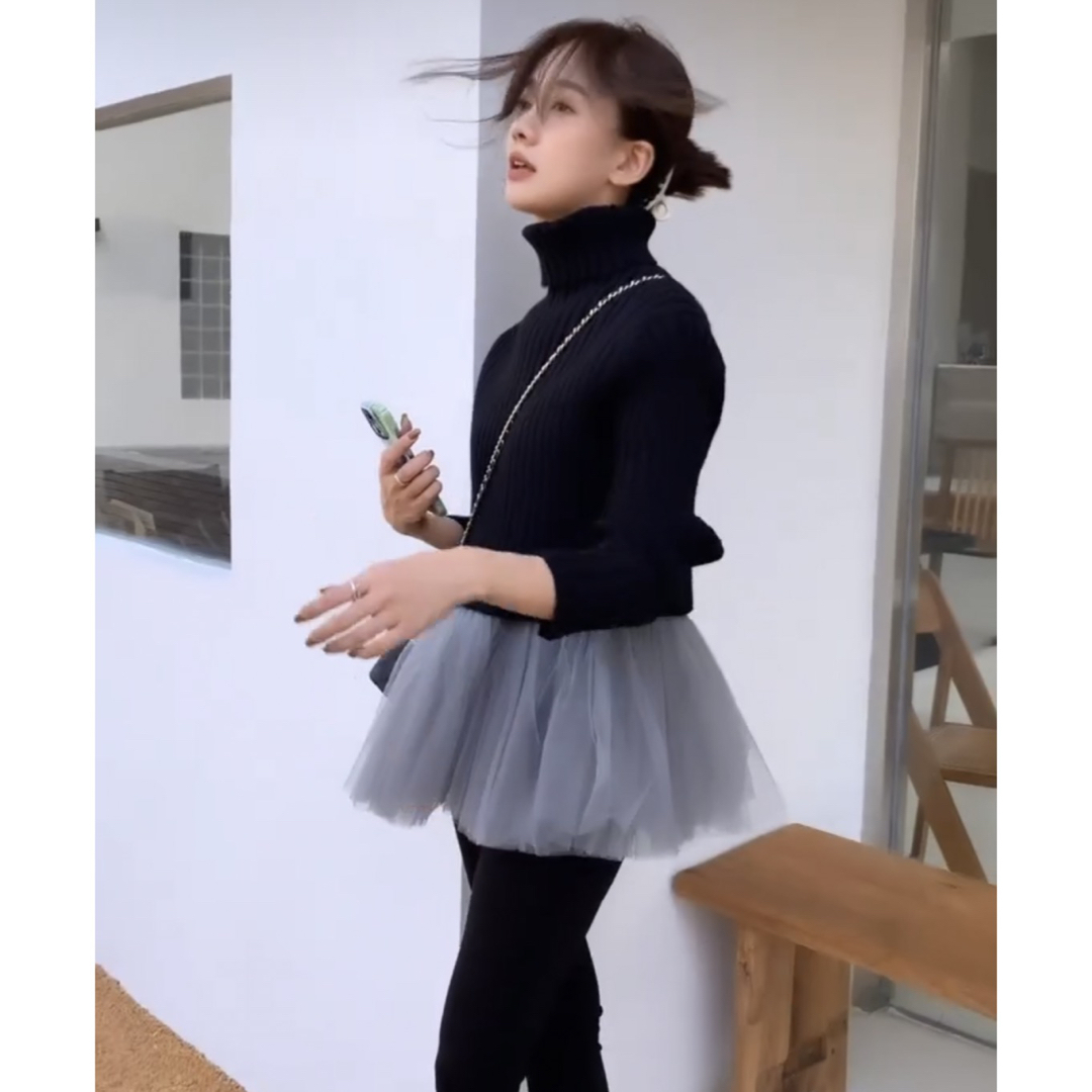 BIRTHDAY BASH(バースデーバッシュ)のbirthday bash MIMI TOPS LIMITED GRAY レディースのトップス(シャツ/ブラウス(半袖/袖なし))の商品写真