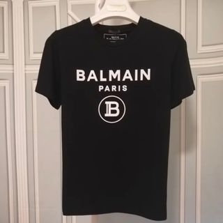 バルマン(BALMAIN)の超美品   BALMAIN  ロゴプリント Tシャツ  (Tシャツ(半袖/袖なし))