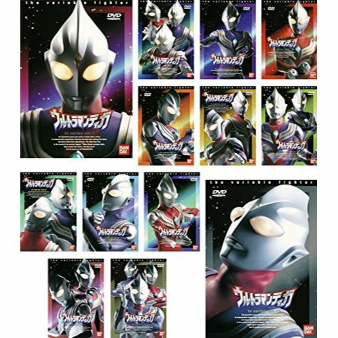 ウルトラマンティガ TVシリーズ [レンタル落ち] 全13巻セット [DVDセッDVD/ブルーレイ