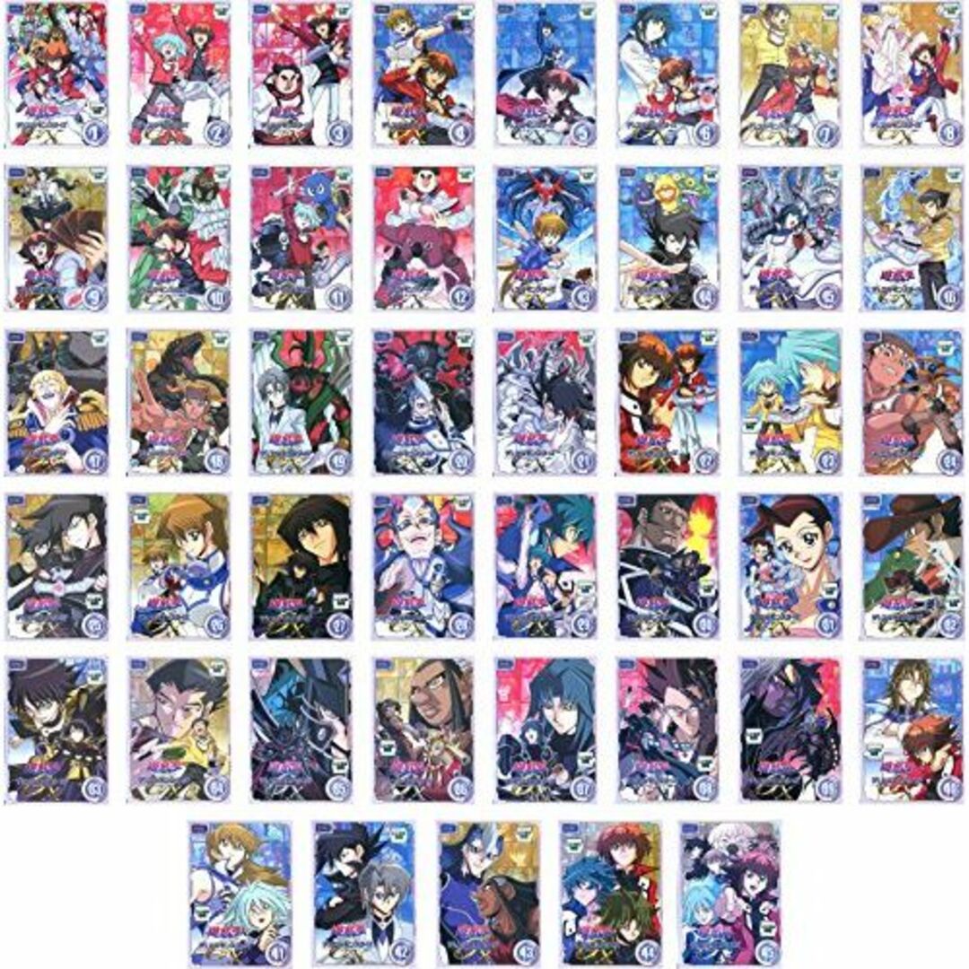 遊☆戯☆王 デュエルモンスターズ GX [レンタル落ち] 全45巻セット [DV