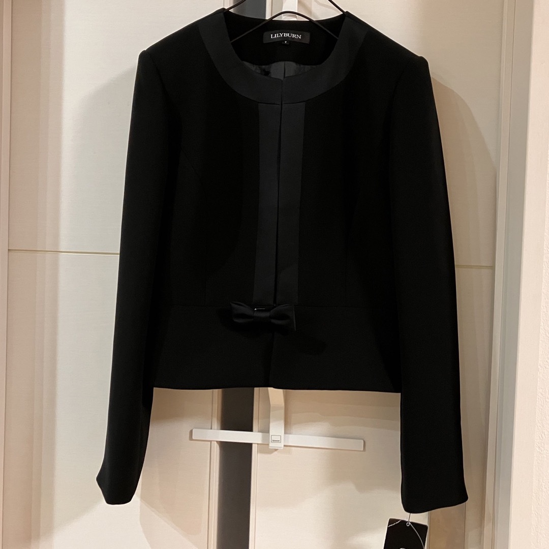 TOKYO SOIR - 【極美品】東京ソワール ワンピース ノーカラー