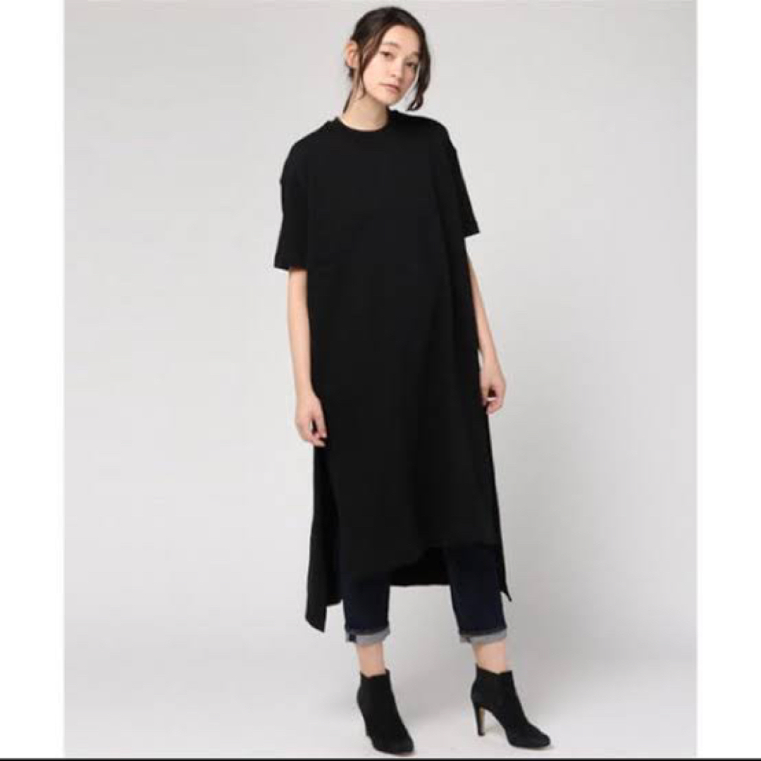 Acne Studios(アクネストゥディオズ)の【最終価格】アクネ  ACNE Tシャツワンピ ロングワンピ レディースのトップス(Tシャツ(半袖/袖なし))の商品写真