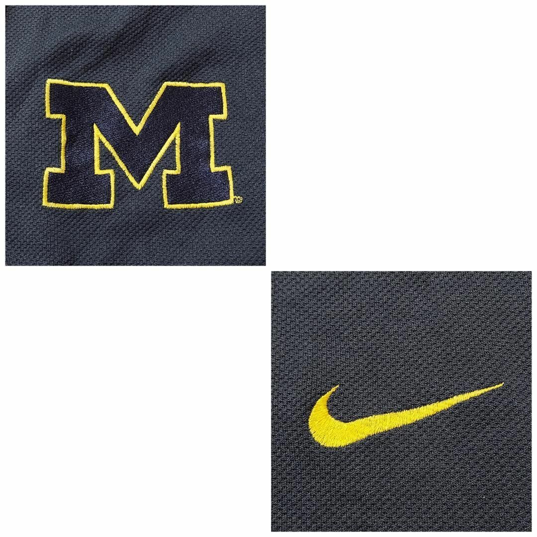 即納高品質 希少NIKE MICHIGAN HOCKEY センターロゴ Tシャツ チーム