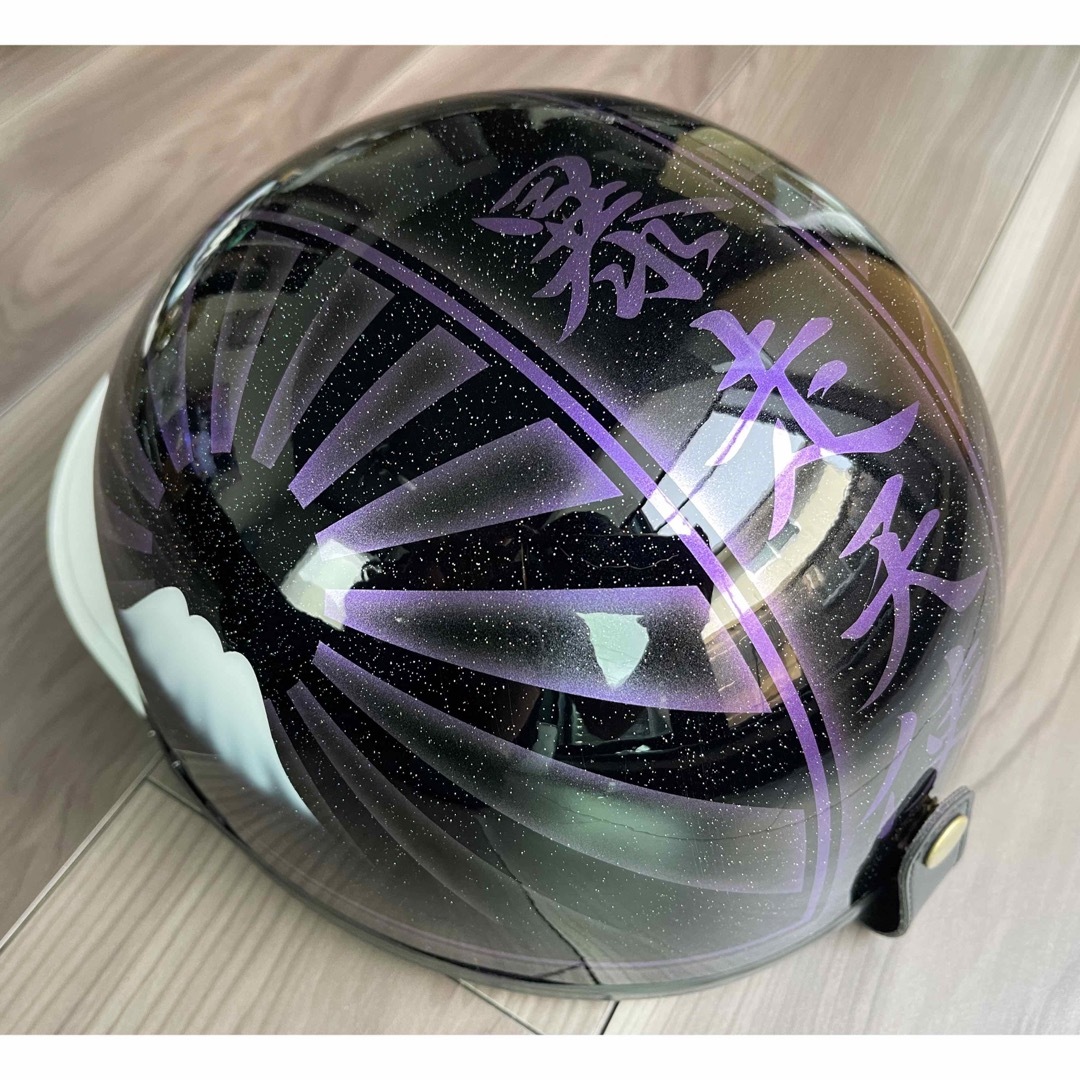 カスタムコルク半 黒金富士日章 七色ラメ 車・バイク・自転車 カスタムコルク半 黒金富士日章 七色ラメ 車・バイク・自転車