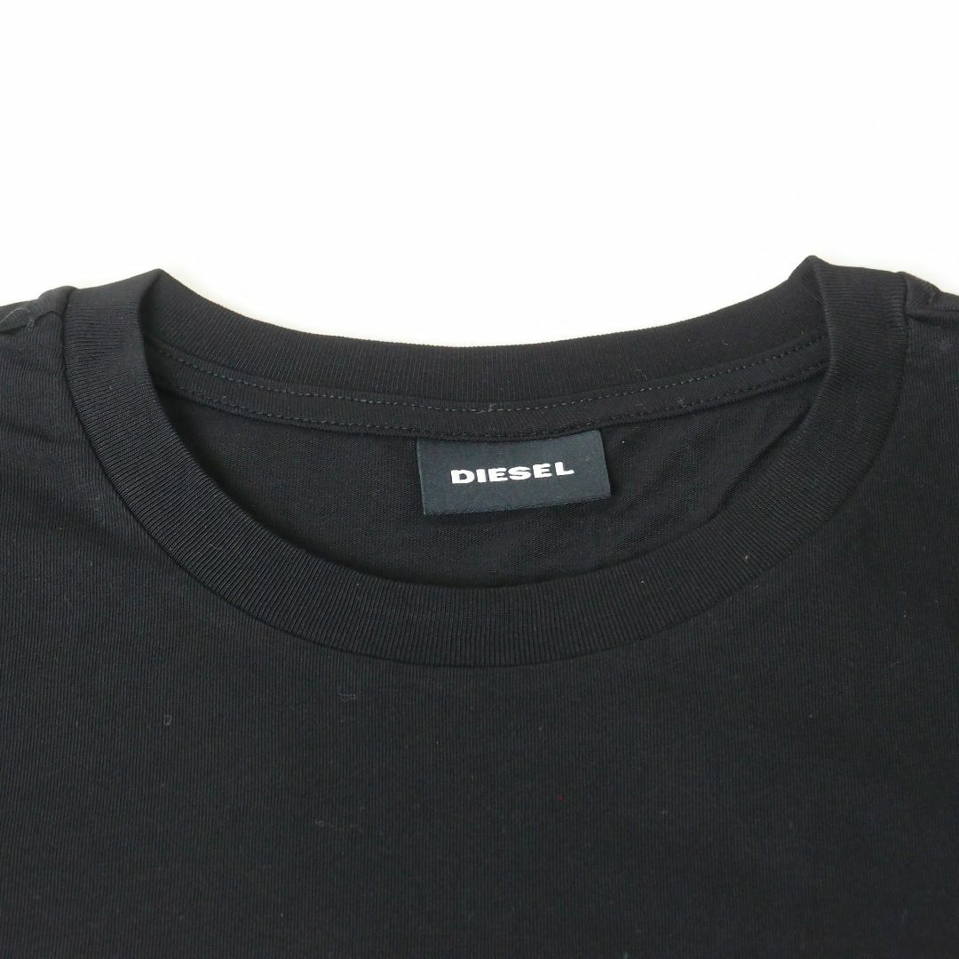 DIESEL(ディーゼル)の新品 DIESEL ディーゼル 半袖 ポケットTシャツ ブラック S メンズのトップス(Tシャツ/カットソー(半袖/袖なし))の商品写真