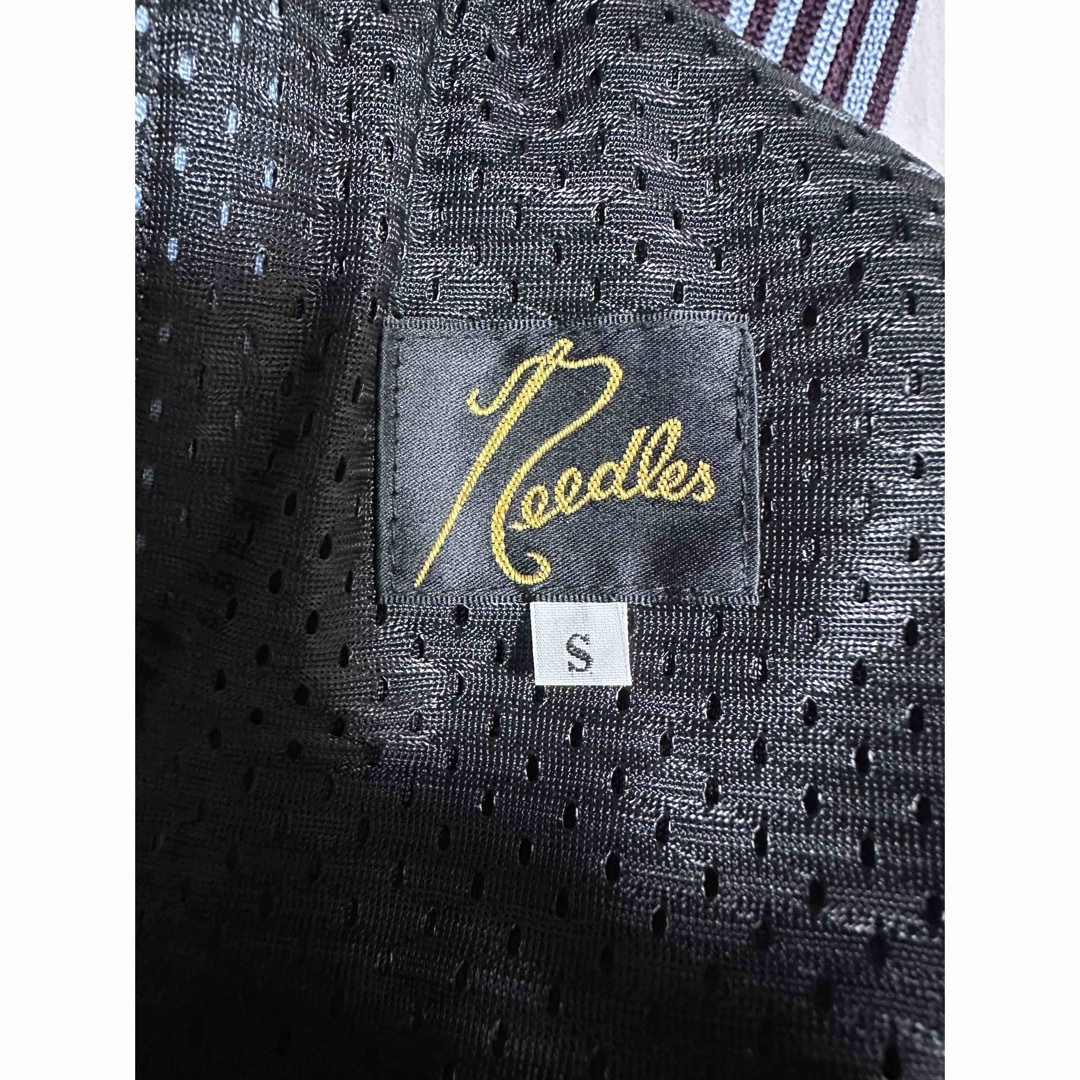 needles トラックパンツ サックスブルー×ダークネイビー needles トラックパンツ サックスブルー×ダークネイビー
