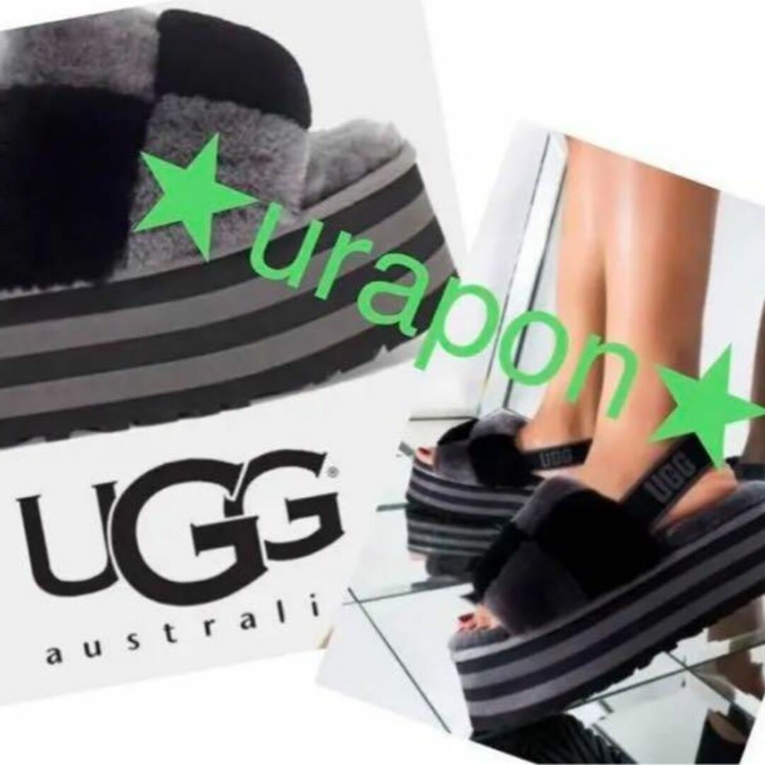 激レア・入手困難③展示品✨～25.5✨UGG✨ディスコ チェッカースライド