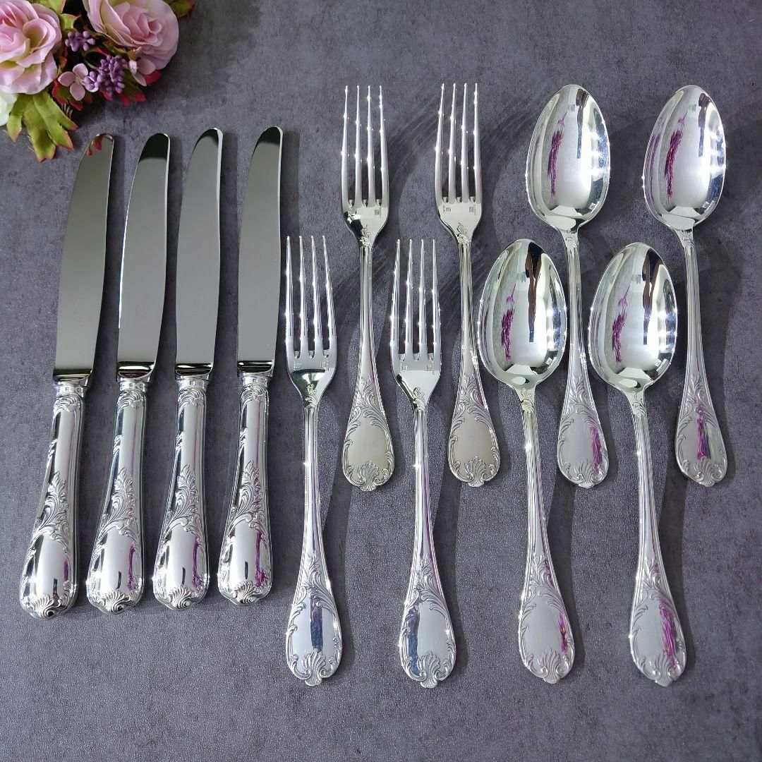極美品 クリストフル マルリー テーブルサイズ 計12点 | www.liadantas