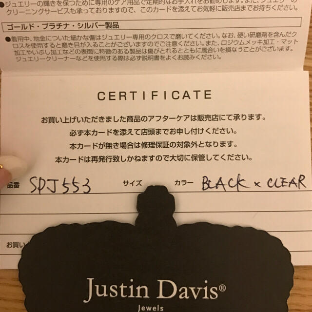 Justin Davis(ジャスティンデイビス)のJustin Davis スカル入り ペンダントトップ レディースのアクセサリー(ネックレス)の商品写真