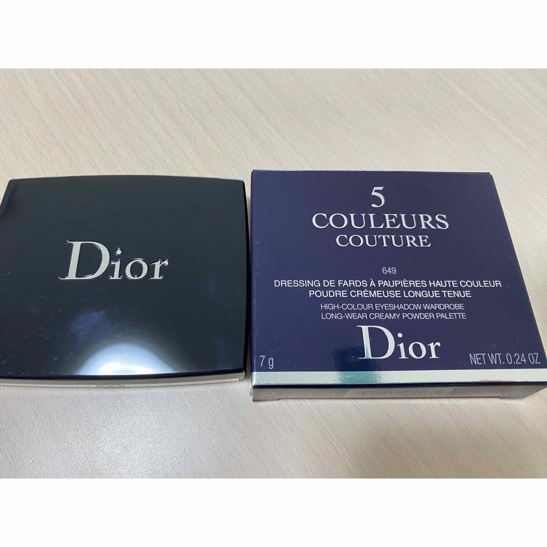 Christian Dior(クリスチャンディオール)のディオール　サンククルールクチュール　649 ヌードドレス コスメ/美容のベースメイク/化粧品(アイシャドウ)の商品写真