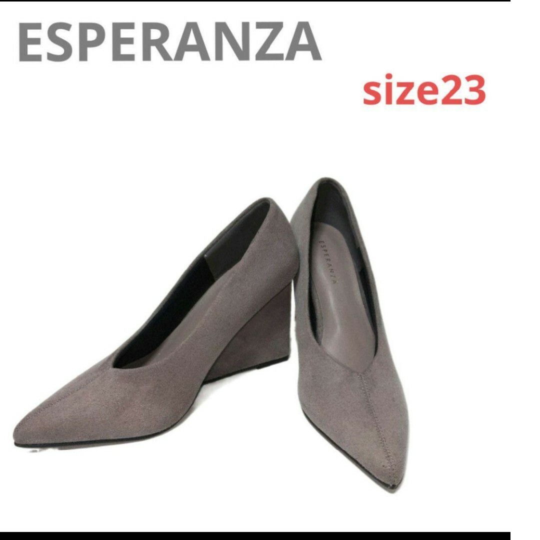 ESPERANZA(エスペランサ)の✨新品✨ESPERANZA★レディース★パンプス★ヒール★size23 レディースの靴/シューズ(ハイヒール/パンプス)の商品写真