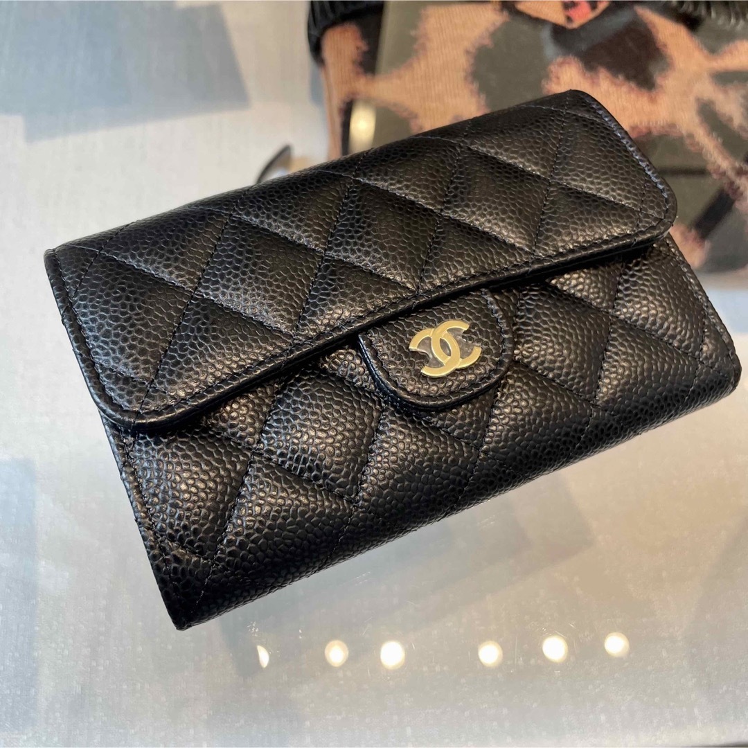CHANEL シャネル 財布 ミドルサイズ 希少 - 通販 - hydro-mineral.net