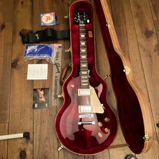 ギブソン(Gibson)の【こば様専用】ギブソン　レスポールスタジオ　ワインレッド(エレキギター)