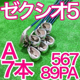 XXIO - ゼクシオ レディース アイアン7本セット MP500L XXIO5 女性用A
