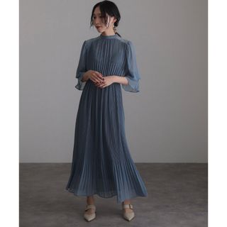 シフォンワンピース　ドレス(ロングワンピース/マキシワンピース)