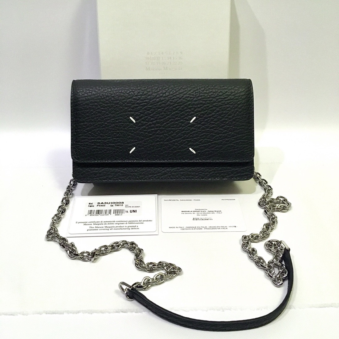 選べる配送時期 新品正規品 Maison Margiela チェーンウォレット 橋本