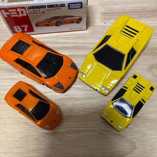 タカラトミー(Takara Tomy)のトミカ　ランボルギーニ　他3台　計4台(電車のおもちゃ/車)