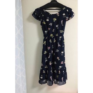 ウィルセレクション(WILLSELECTION)のWILLSELECTION 花柄ワンピース 美品(ひざ丈ワンピース)