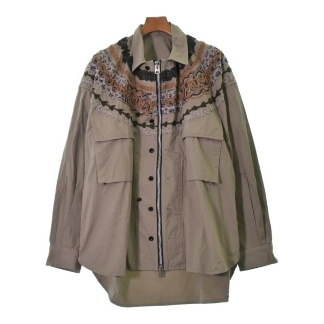 sacai サカイ ブルゾン(その他) 2(M位) ベージュ - その他