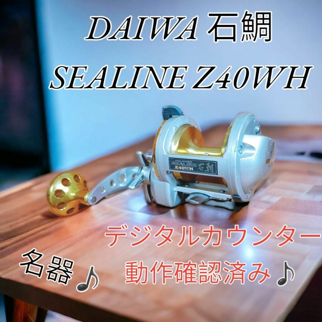名器♪DAIWA SEALINE 石鯛 Z40WH ダイワ シーライン　釣武者 | フリマアプリ ラクマ