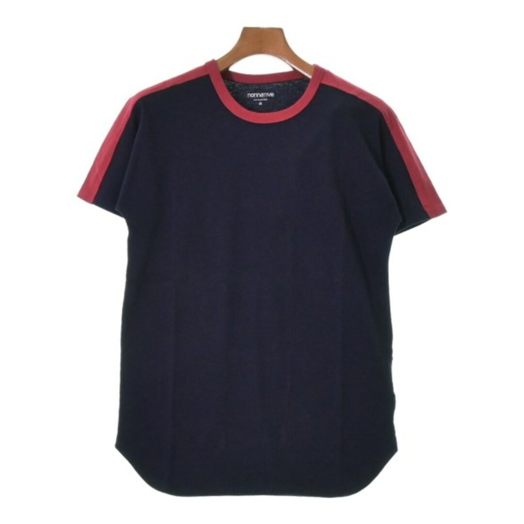 nonnative(ノンネイティブ)のnonnative ノンネイティヴ Tシャツ・カットソー 0(XS位) 紺x赤 【古着】【中古】 メンズのトップス(Tシャツ/カットソー(半袖/袖なし))の商品写真