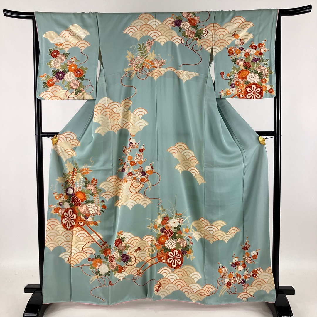 訪問着 身丈166.5cm 裄丈64.5cm 正絹 美品 名品