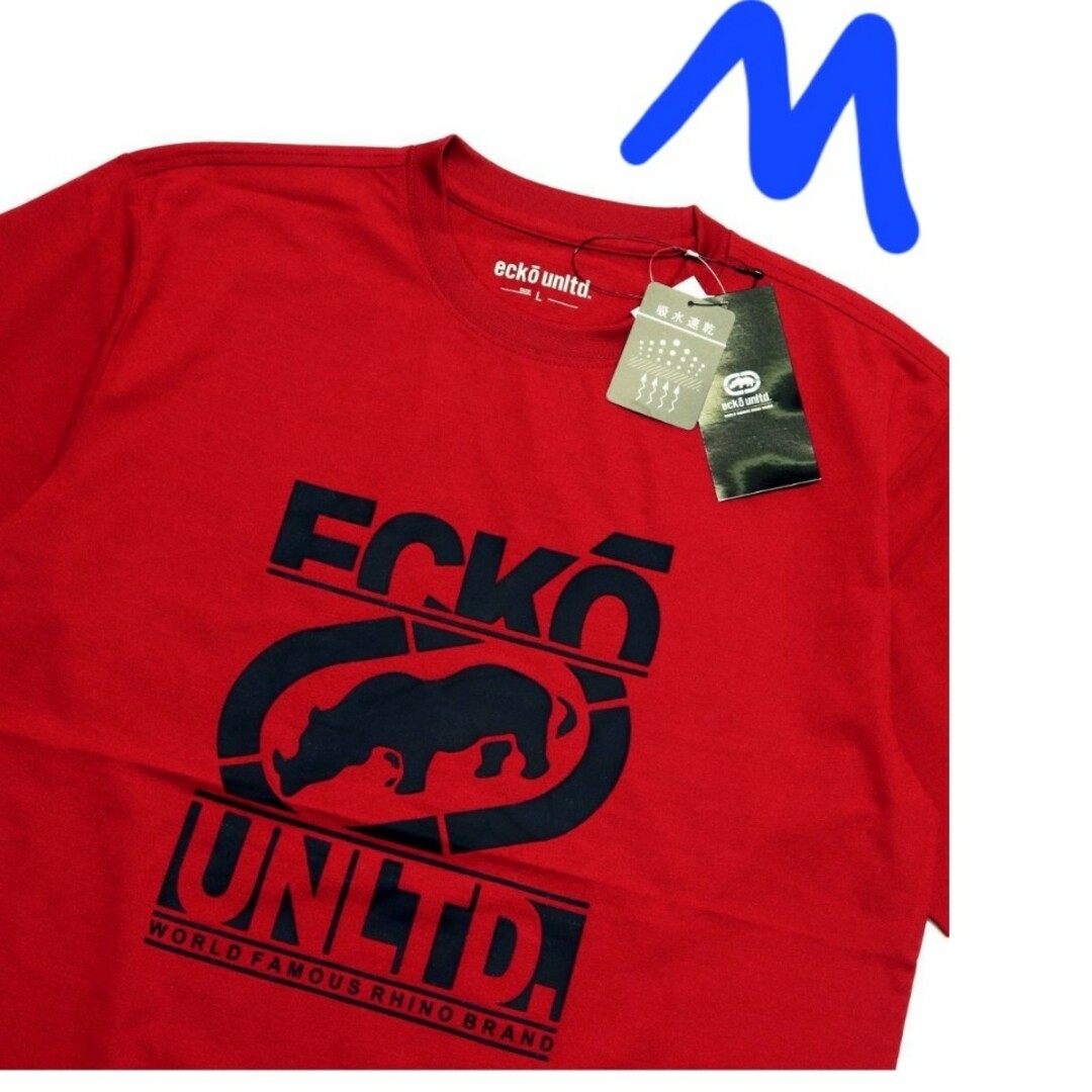 ECKŌ UNLTD（ECKO UNLTD）(エコーアンリミテッド)のエコーアンリミテッド/Ecko Unltd 吸水速乾 ビッグロゴT メンズのトップス(Tシャツ/カットソー(半袖/袖なし))の商品写真