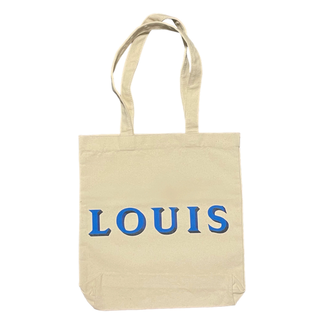 Louis Vuitton 200周年 Canvas Tote Bag Blue