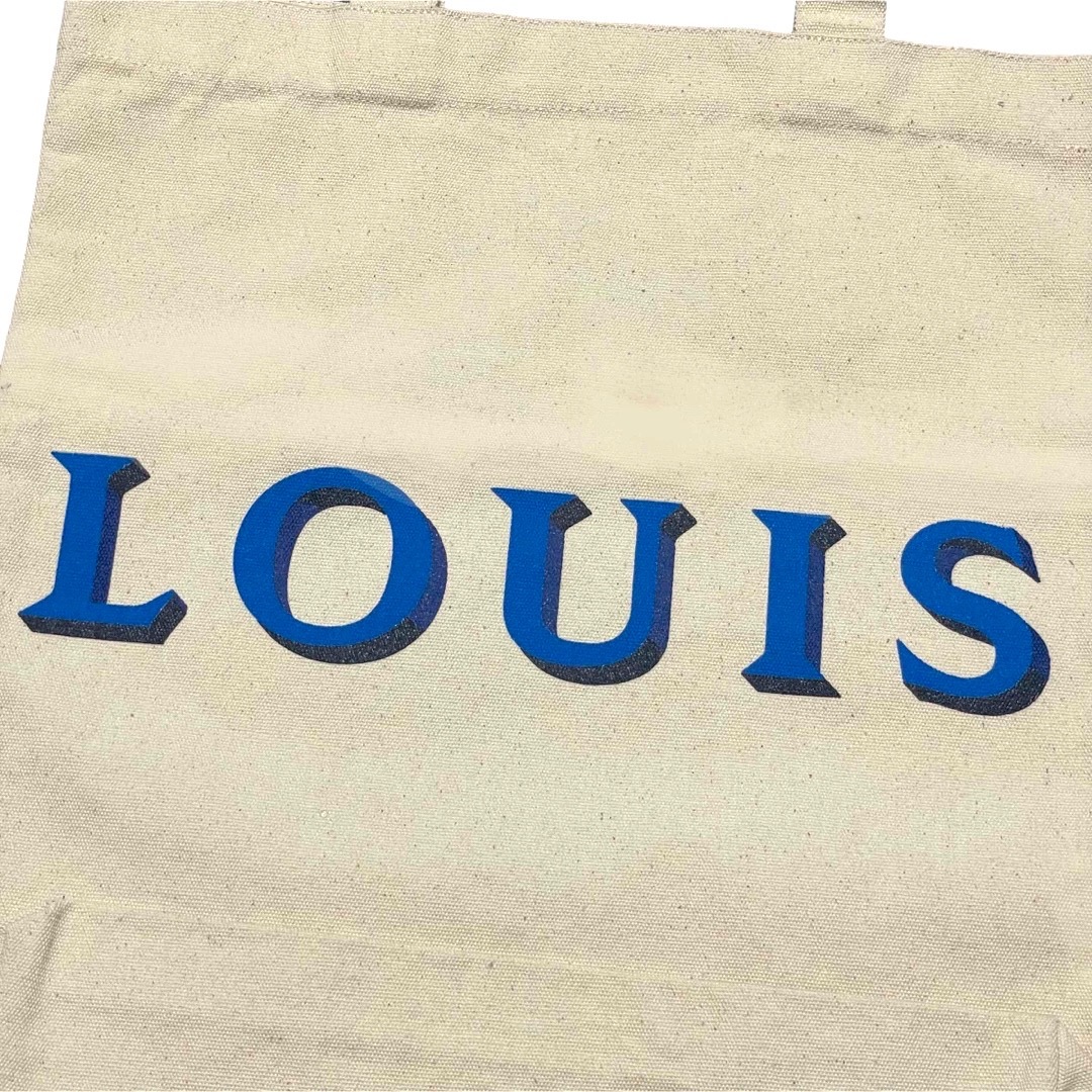 Louis Vuitton 200周年 Canvas Tote Bag Blue 2