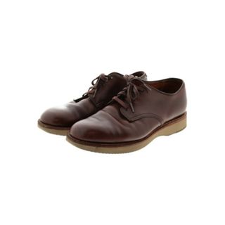 オールデン(Alden)のALDEN オールデン ビジネス・ドレスシューズ US7(25cm位) こげ茶系 【古着】【中古】(ドレス/ビジネス)