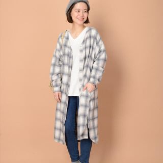 ミスティック(mystic)の【完売】mystic  チェックシャツワンピース(ひざ丈ワンピース)