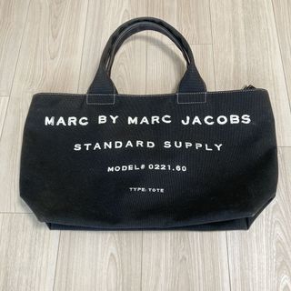 マークバイマークジェイコブス(MARC BY MARC JACOBS)のマークバイマークジェイコブス　トートバッグ　キャンバス　ブラック(トートバッグ)