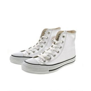 コンバース(CONVERSE)のCONVERSE コンバース スニーカー 23cm シルバー 【古着】【中古】(スニーカー)