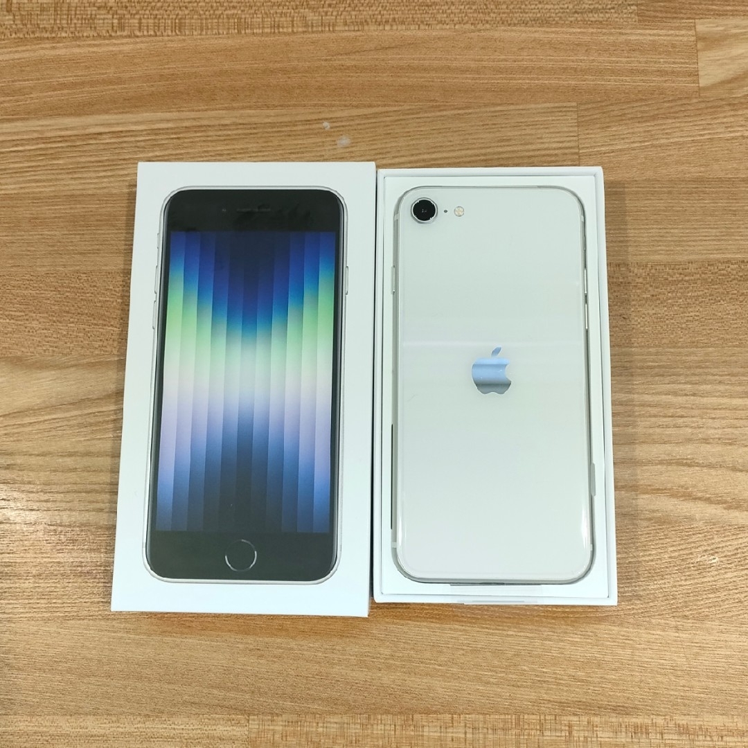 64GB状態iPhone SE (第3世代) スターライト 64 GB