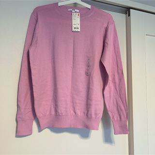 ユニクロ(UNIQLO)の新品　ユニクロコットンカシミヤニット(ニット/セーター)