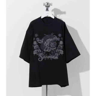 メゾンスペシャル(MAISON SPECIAL)のMAISON SPECIAL/メゾンスペシャル ジャガー 刺繍 オーバーTシャツ(Tシャツ/カットソー(半袖/袖なし))