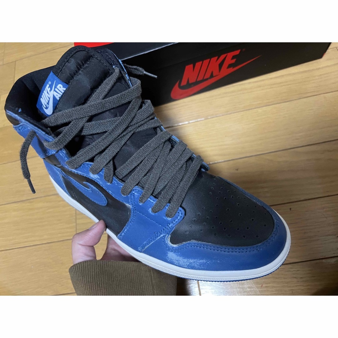 Air Jordan 1 Dark Marina Blue ヴィンテージカスタム