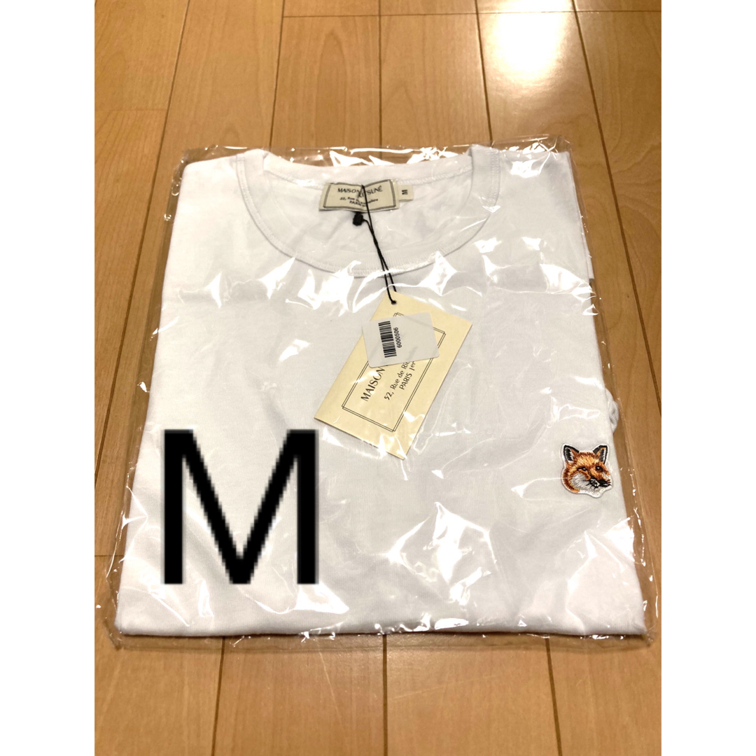 MAISON KITSUNE'(メゾンキツネ)のSALE ② M メゾンキツネ　ワンフォックス　Tシャツ レディースのトップス(Tシャツ(半袖/袖なし))の商品写真