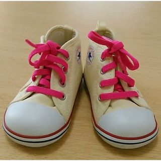 コンバース(CONVERSE)の☆男女兼用☆コンバース BABY ALL STAR ホワイト 12.5〜13cm(スニーカー)