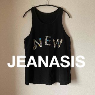 ジーナシス(JEANASIS)のJEANASIS＊ビジュータンクトップ(タンクトップ)