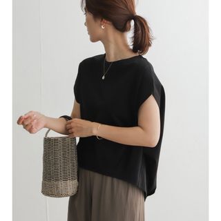 ヒート DOORS☆コットンタックカットソー????BLACK♪新品タグ付☆UR