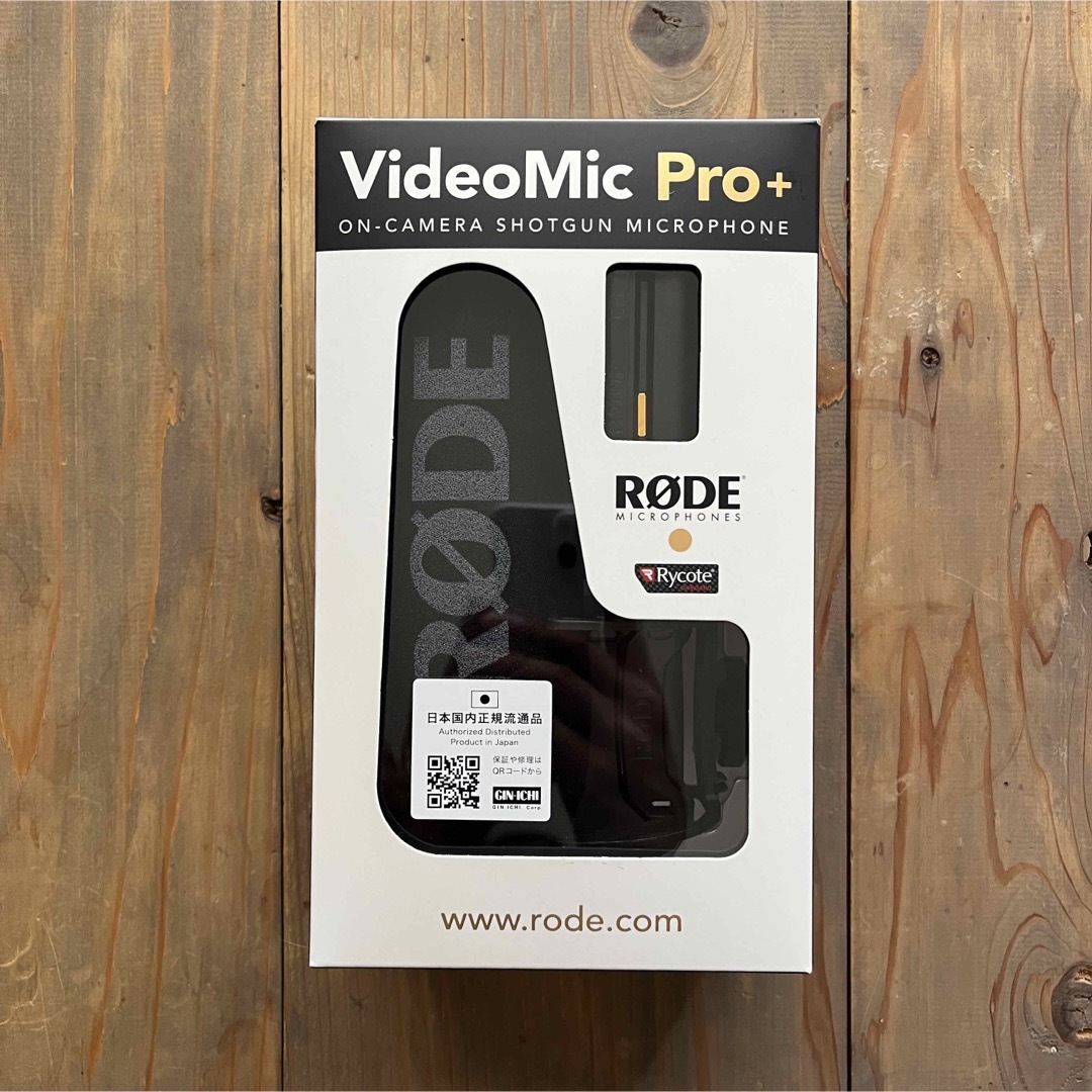 【美品】RODE(ロード) VideoMic Pro+
